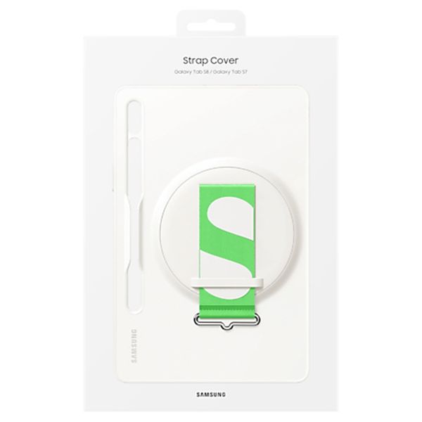 Samsung Original Coque Strap Samsung Galaxy Tab S8 / S7 - Blanc