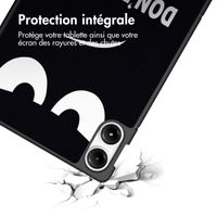 imoshion Coque tablette Design Trifold Xiaomi Redmi Pad Pro / POCO Pad - Don't touch