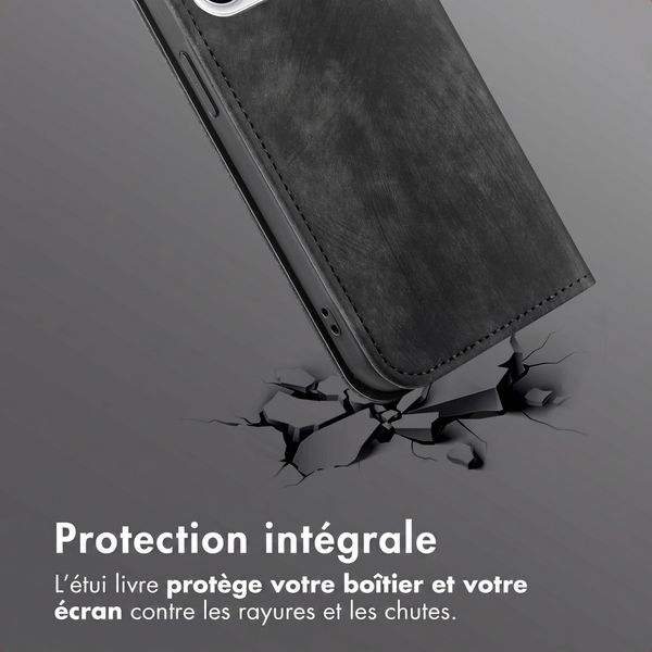 imoshion Étui de téléphone portefeuille Slim Oppo Reno15 (5G) - Noir
