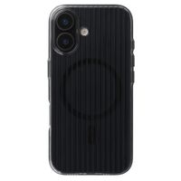 Accezz Coque arrière Lite avec MagSafe | Fluted | Apple iPhone 17 - Noir