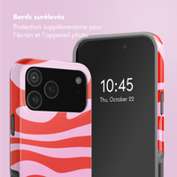 Selencia Coque arrière Vivid avec MagSafe Apple iPhone 17 Pro Max - Dream Swirl Pink