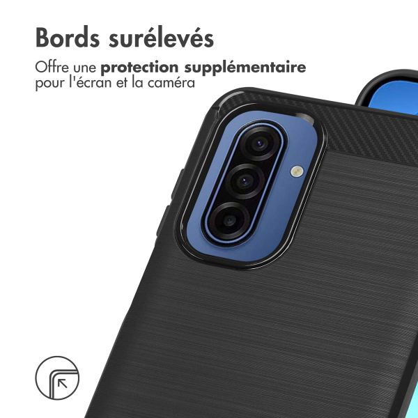 imoshion Coque Brushed Samsung Galaxy A17 (5G) / (4G) - Noir