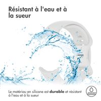 imoshion Bracelet en silicone⁺ Google Pixel Watch / Watch 2 / Watch 3 / Watch 4 (41 mm) - Taille L - Blanc