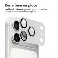imoshion Protection Caméra en verre trempé 2 Pack pour l'Apple iPhone 18 Pro Max - Argent