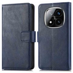 imoshion Étui de télephone portefeuille de luxe Xiaomi Redmi Note 14 Pro (4G) - Bleu foncé