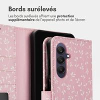 imoshion Étui de télephone portefeuille Design Samsung Galaxy A26 - Pink Bazaar Flowers