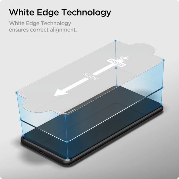 Spigen Protection d'écran en verre trempé GLAStR Slim 2-pack Samsung Galaxy A14 (5G/4G)