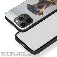 Concevez votre propre coque en gel Apple iPhone 13 Pro Max - Noir
