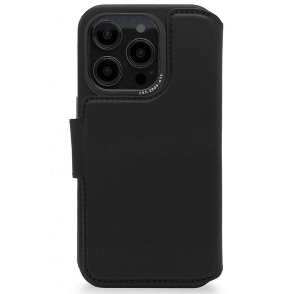 Decoded Portefeuille détachable 2 en 1 en cuir Apple iPhone 14 Pro Max - Noir