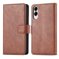 imoshion Étui de télephone portefeuille de luxe Samsung Galaxy S25 Edge - Marron
