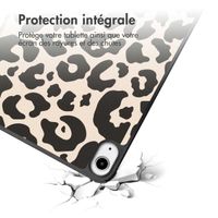 imoshion Coque tablette Design Trifold Apple iPad Mini 7 (2024) / iPad Mini 6 (2021) - Leopard