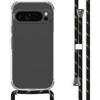 imoshion Coque arrière transparente avec cordon Google Pixel 9 Pro XL - Noir / Or