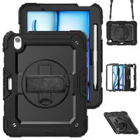 Accezz Coque arrière Defender XT Apple iPad Air 11 pouces (2026) M4 / (2025) M3 / (2024) M2 - Noir