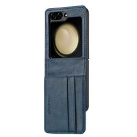 imoshion Étui de télephone portefeuille Luxe Samsung Galaxy Z Flip 6 - Bleu foncé
