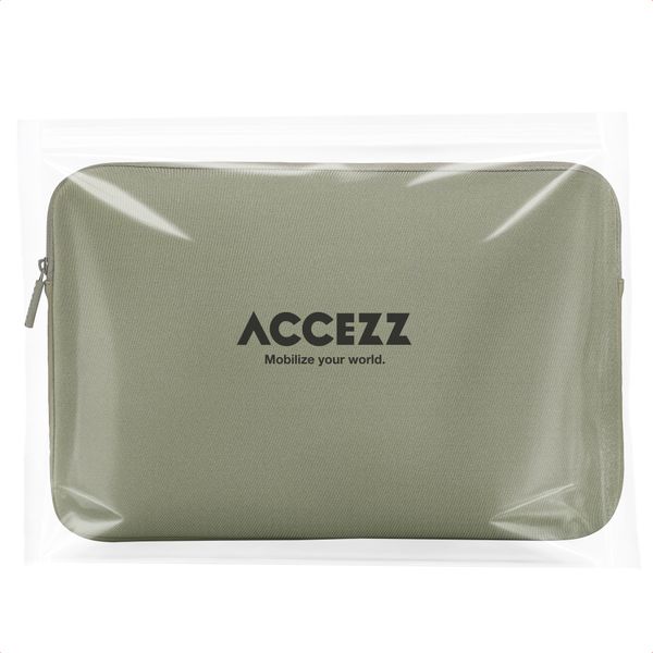Accezz Pochette ordinateur 13-14 pouces - Vert