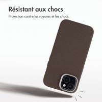 Accezz Coque arrière Mesh avec MagSafe Apple iPhone 14 / 13 - Marron