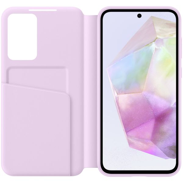 Samsung Original Coque S View Samsung Galaxy A35 - Lavender