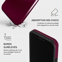 Burga Coque Tough MagSafe Apple iPhone 15 Pro - Dark Cherry