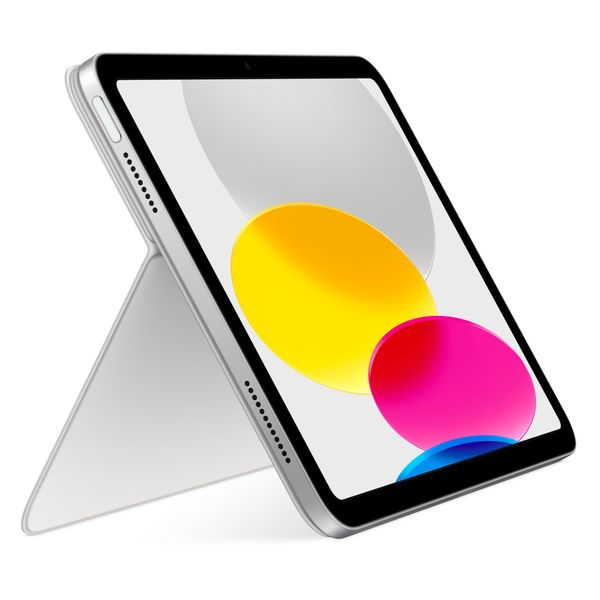 Apple Magic Keyboard Apple iPad 11 (2025) 11 pouces A16 / iPad 10 (2022) 10.9 pouces - QWERTY / US - Blanc
