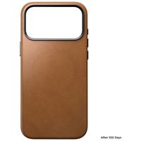 Nomad Coque arrière Traditional Leather avec MagSafe Apple iPhone 18 Pro Max - English Tan