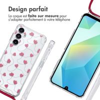 imoshion Coque Design avec cordon Samsung Galaxy A16 - Dusty Rose Connected Hearts
