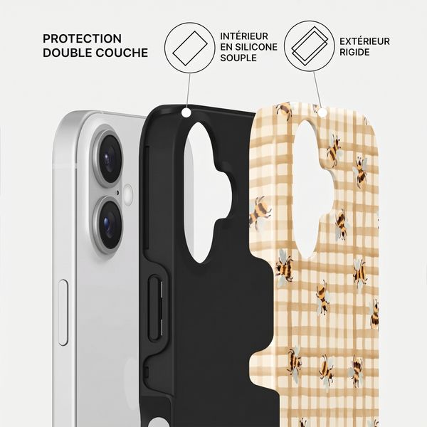 Burga Coque Tough MagSafe Apple iPhone 17 - Honeycomb