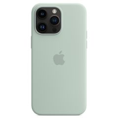 Apple Coque en silicone MagSafe Apple iPhone 14 Pro Max - Succulent