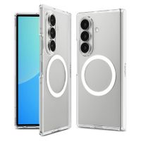 Spigen Coque Ultra Hybrid Pro MagFit Samsung Galaxy Z Fold 8 - Clear / White