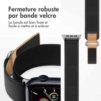 imoshion Bracelet Trail en nylon Apple Watch | 44/45/46/49 mm - Noir