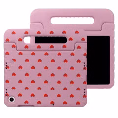 imoshion Coque arrière Kidsproof Design avec poignée Samsung Galaxy Tab A11 Plus / A9 Plus - Cœurs