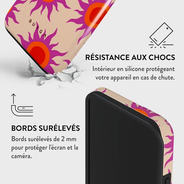 Burga Coque arrière Tough Apple iPhone 14 - Sunset Glow