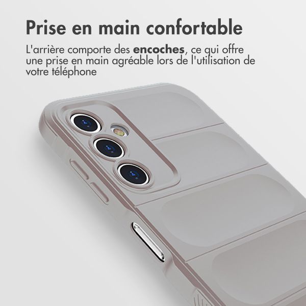imoshion EasyGrip Backcover Samsung Galaxy A14 (5G/4G) - Gris