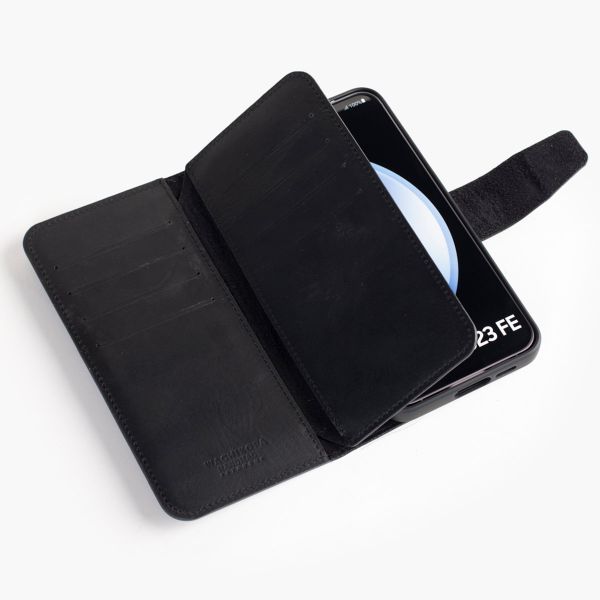Wachikopa Étui de télephone portefeuille Multi Wallet Samsung Galaxy S23 FE - Noir