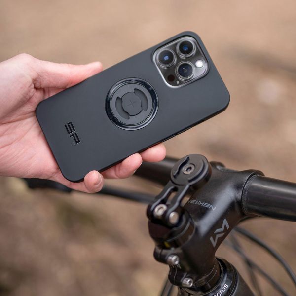 SP Connect Support de téléphone Stem Mount Pro pour vélo pour coques SPC+ - Noir