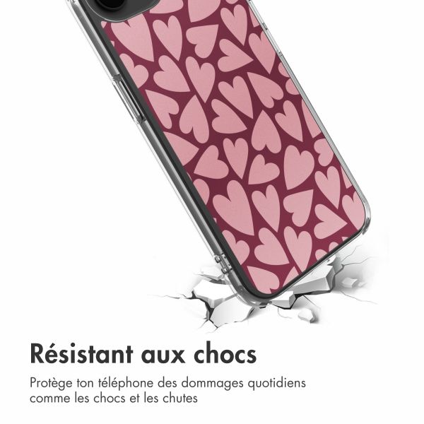 imoshion Coque Design Apple iPhone 17e / 16e - Hearty Blush