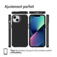 imoshion Rugged Hybrid Carbon Case Apple iPhone 13 - Noir