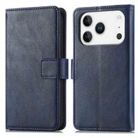 imoshion Étui de télephone portefeuille de luxe Apple iPhone 17 Pro Max - Bleu foncé