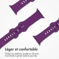imoshion Bracelet en silicone⁺ Apple Watch | 38/40/41/42 mm - Taille S/M - Purple