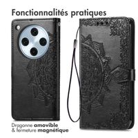 imoshion Etui de télephone Mandala Oppo Find X8 Pro - Noir
