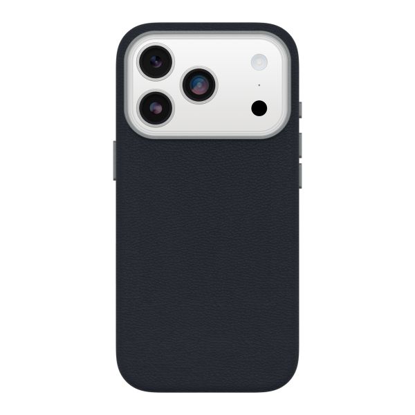 OtterBox Coque en cuir de cactus Symmetry MagSafe Apple iPhone 17 Pro - Riverside Blue