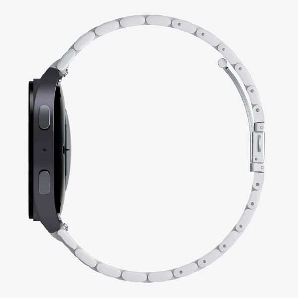 Spigen Bracelet Modern Fit en acier 316L Samsung Galaxy Watch 4 / 5 / 6 / 7 / FE (20 mm) - Silver