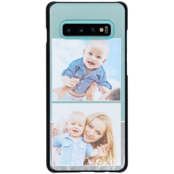 Concevez votre propre coque rigide Samsung Galaxy S10 Plus - Noir