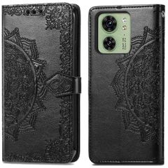 imoshion Etui de télephone Mandala Motorola Edge 40 - Noir