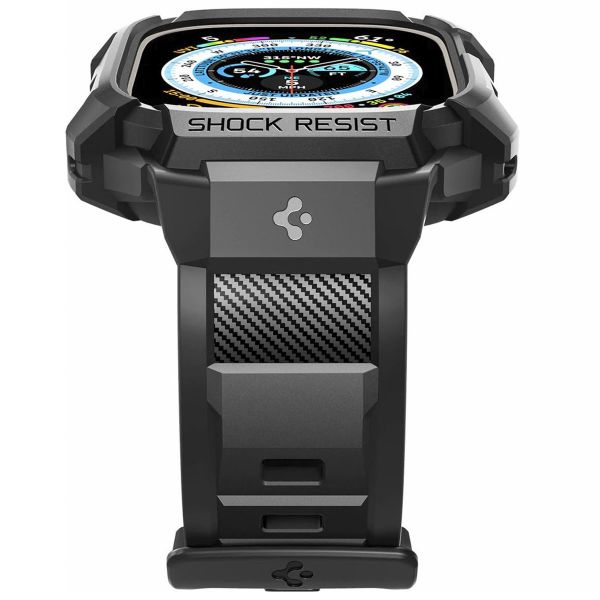 Spigen Coque Rugged Armor™ Pro Apple Watch Ultra - 49 mm - Noir