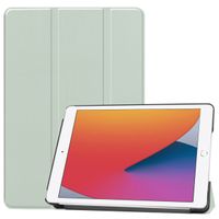 imoshion Coque tablette Trifold Apple iPad 9 (2021) 10.2 pouces / iPad 8 (2020) 10.2 pouces / iPad 7 (2019) 10.2 pouces - Vert clair