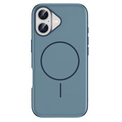 imoshion Coque arrière Color avec Thin MagSafe Ring Apple iPhone 17 - Bleu foncé