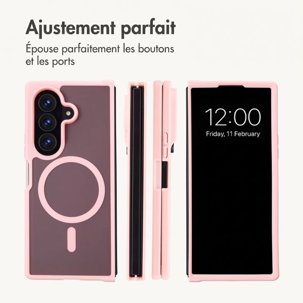 imoshion Coque Color Guard avec MagSafe Samsung Galaxy Z Fold 8 Ultra - Rose clair