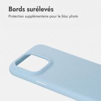 imoshion Coque arrière Texture Apple iPhone 13 Pro - Bleu clair
