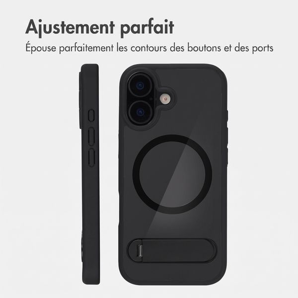 Accezz Coque arrière Hold avec MagSafe Apple iPhone 17 - Black