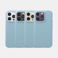 imoshion Coque arrière Texture Apple iPhone 14 Pro - Bleu clair
